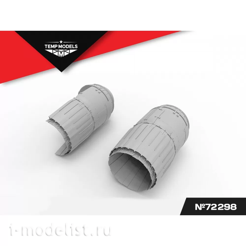 72298 TEMP MODELS 1/72 Сопла реактивного двигателя РД-33 на М-29 (Т$ач)