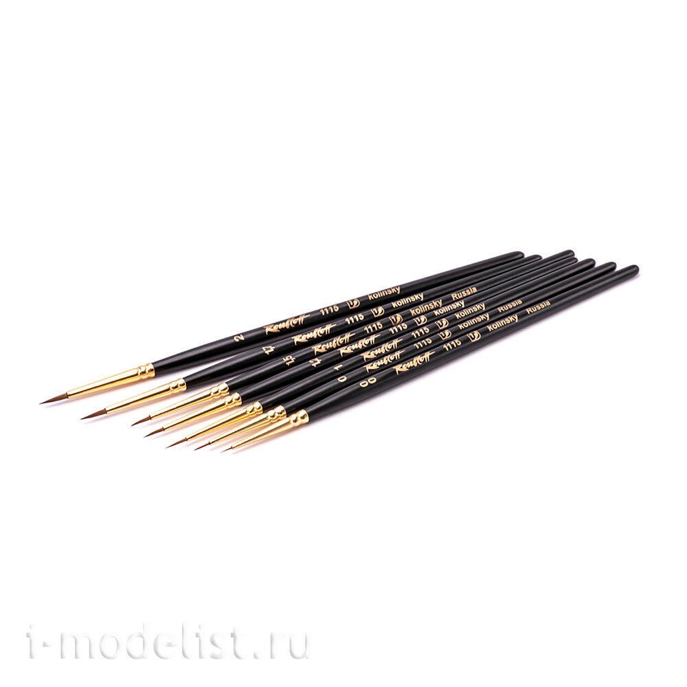 LC1-00.55W / 1115-00 Roubloff Brush series 1115 No. 00 columns Round