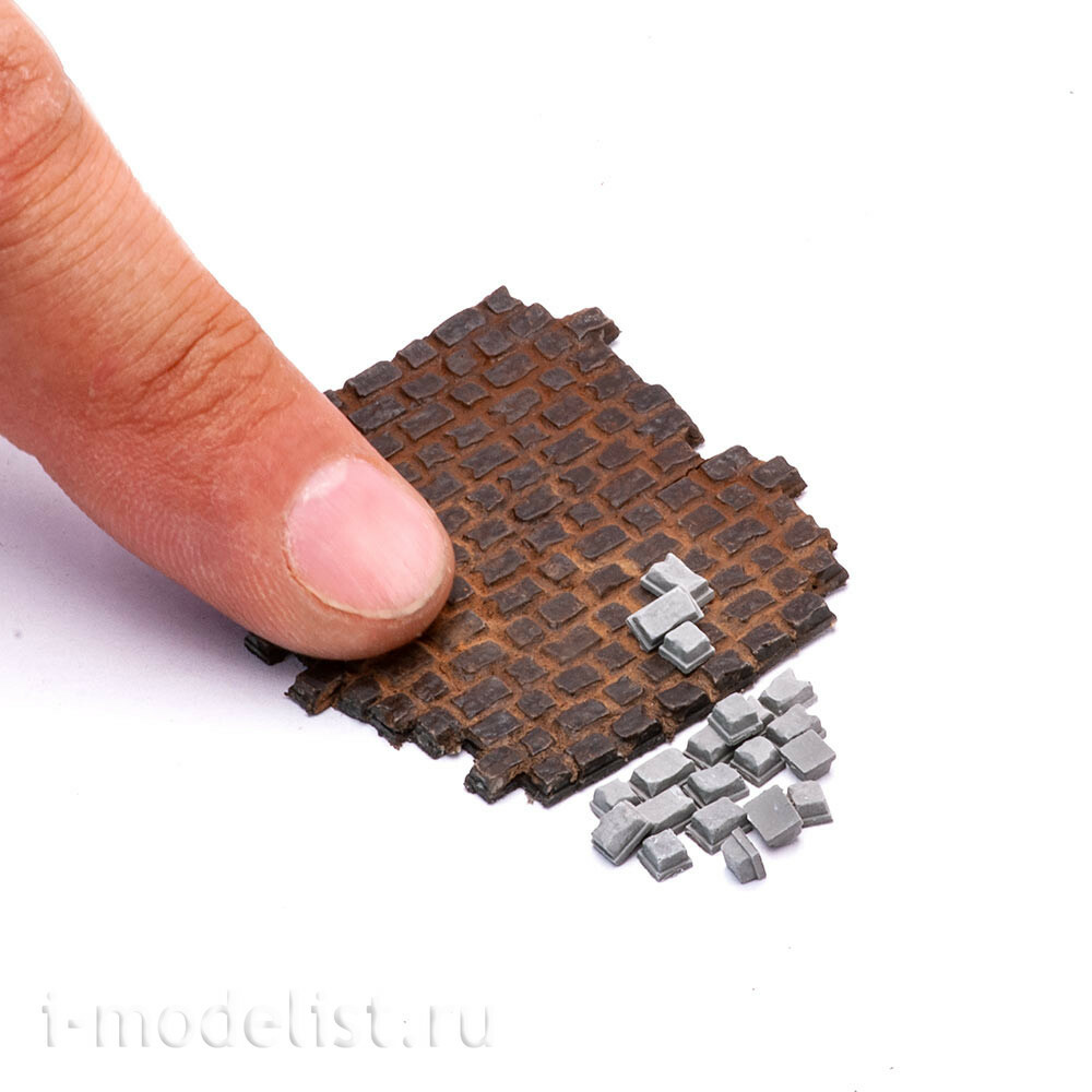 T-102 MiniWarPaint Tool (mold) for creating paving stones, size S