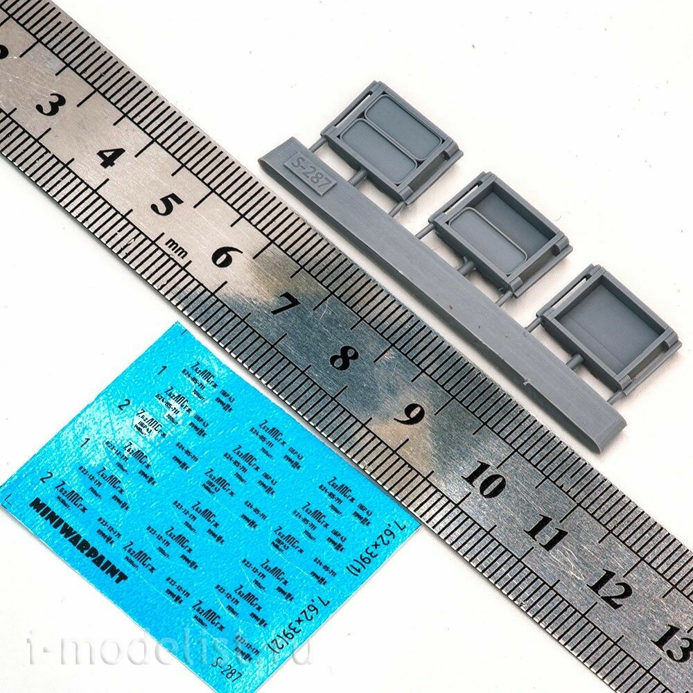 S-287 MiniWarPaint 1/35 Боеприпасы и тара 7.62х39