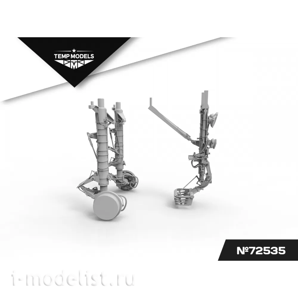 72535 TEMP MODELS 1/72 Набор стоек шасси С-35