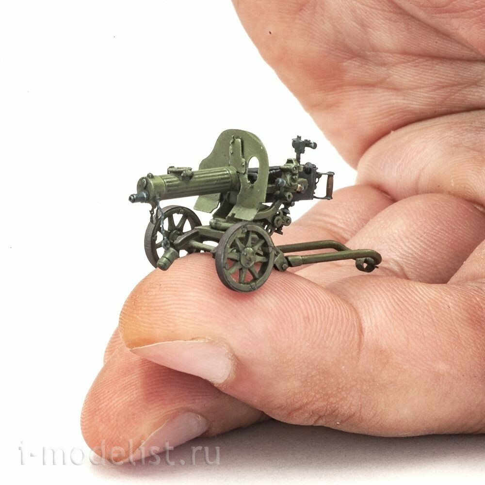 S-331 MiniWarPaint 1/35 Пулемет Максима с патронными коробками и лентами