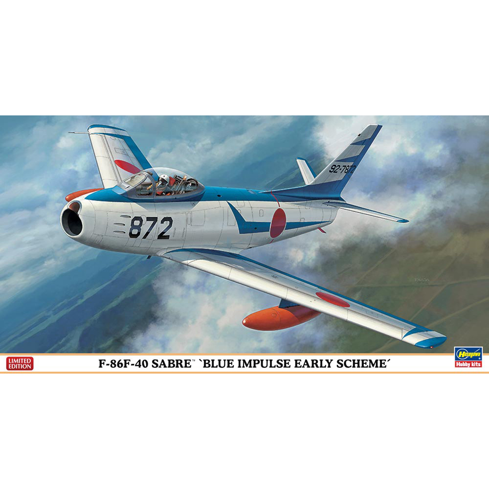 07381 Hasegawa 1/48 F86F-40 Saber Limited Edition