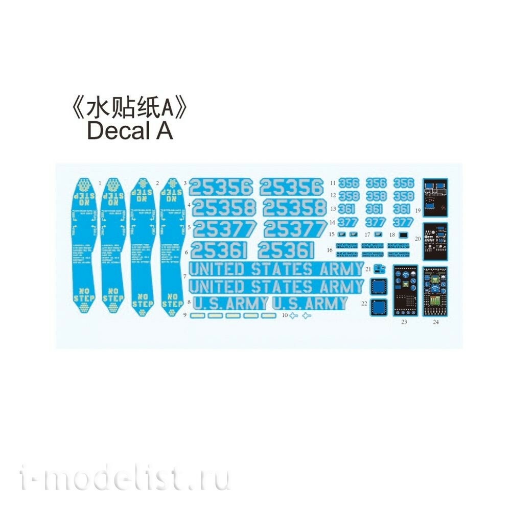KH50002 ZIMI Model 1/35 Вертолёт AH-6M/MH-6M Little Bird