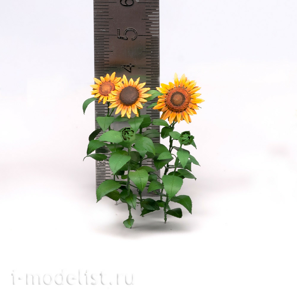 S-162 MiniWarPaint Photo Etching Sunflowers, size M