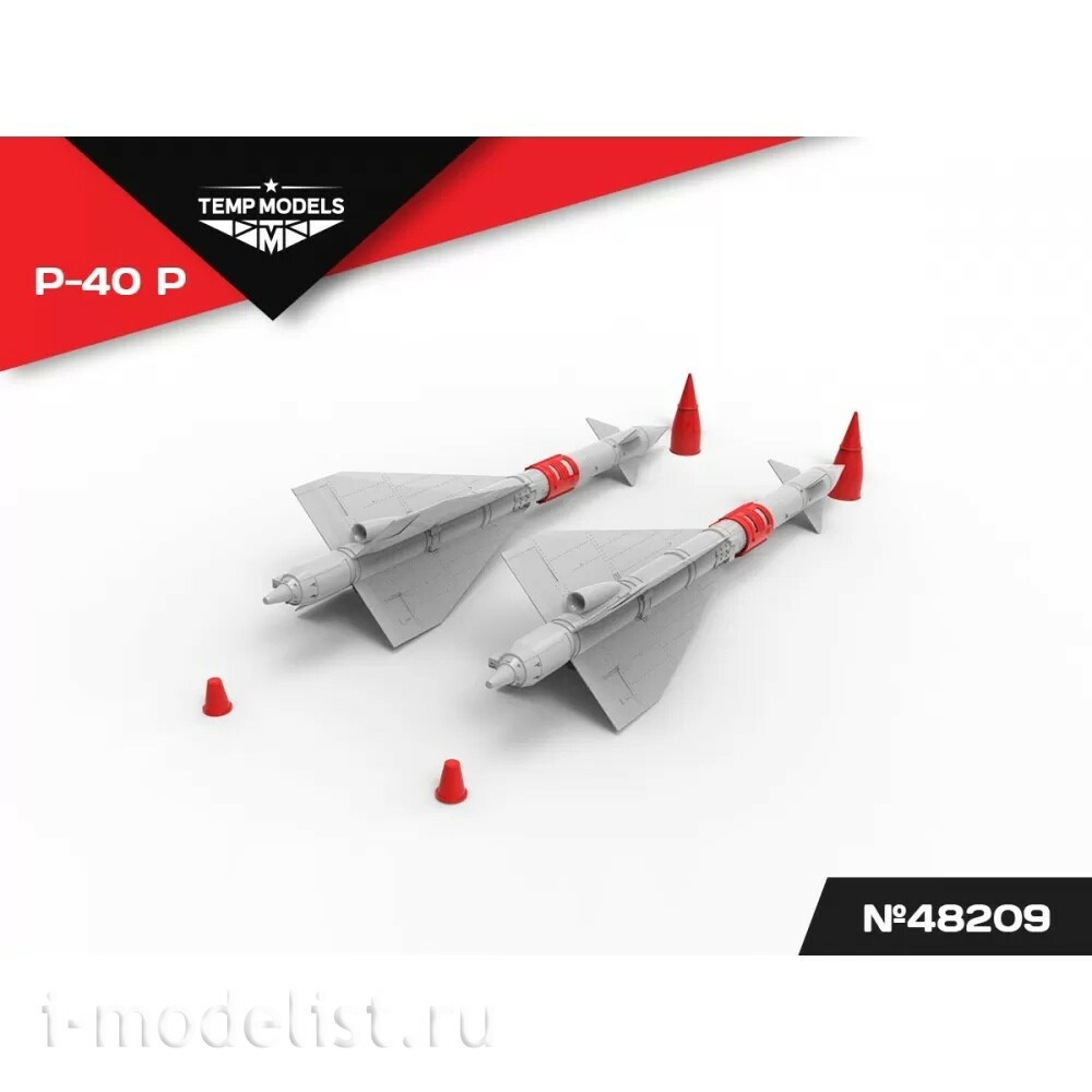 48209 TEMP MODELS 1/48 УправляеMay ракета Р-40