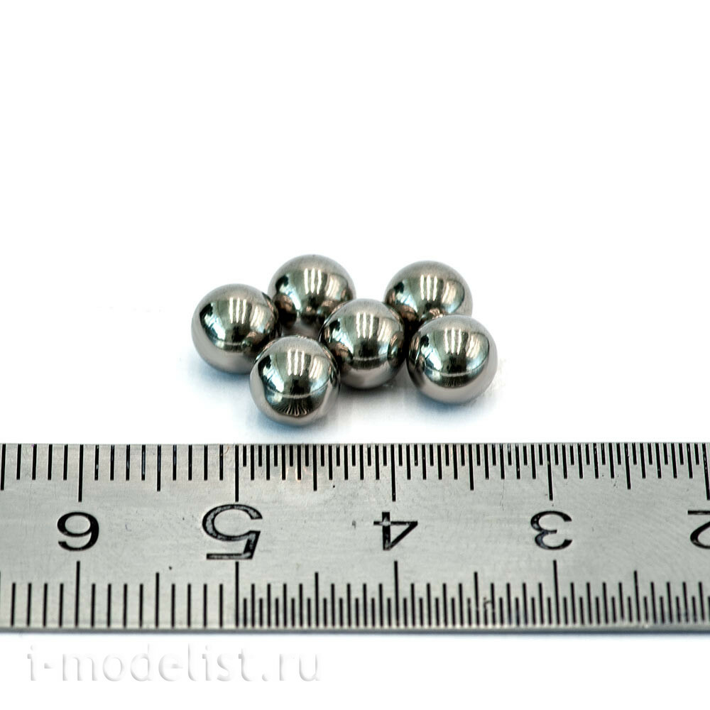 T-235 MiniWarPaint Stainless Steel Balls, 50 pcs.