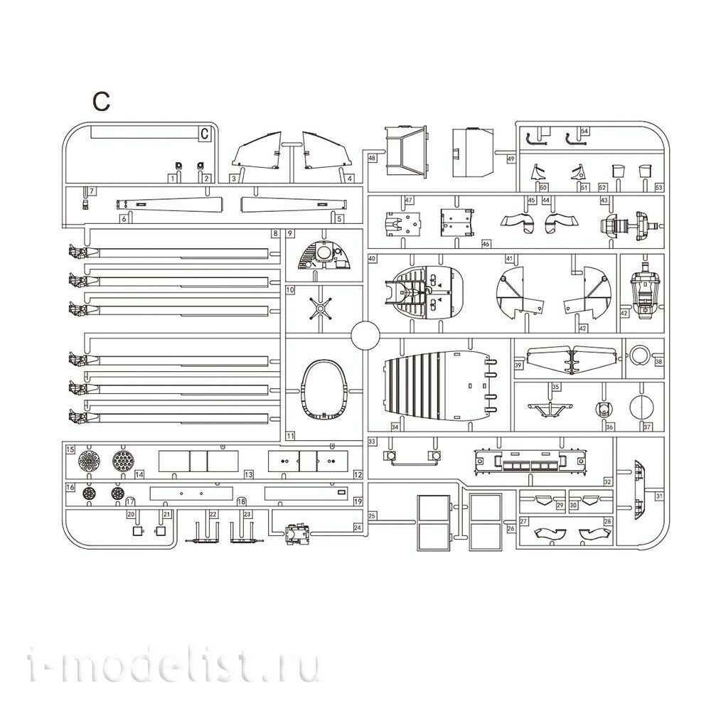 KH50002 ZIMI Model 1/35 Вертолёт AH-6M/MH-6M Little Bird