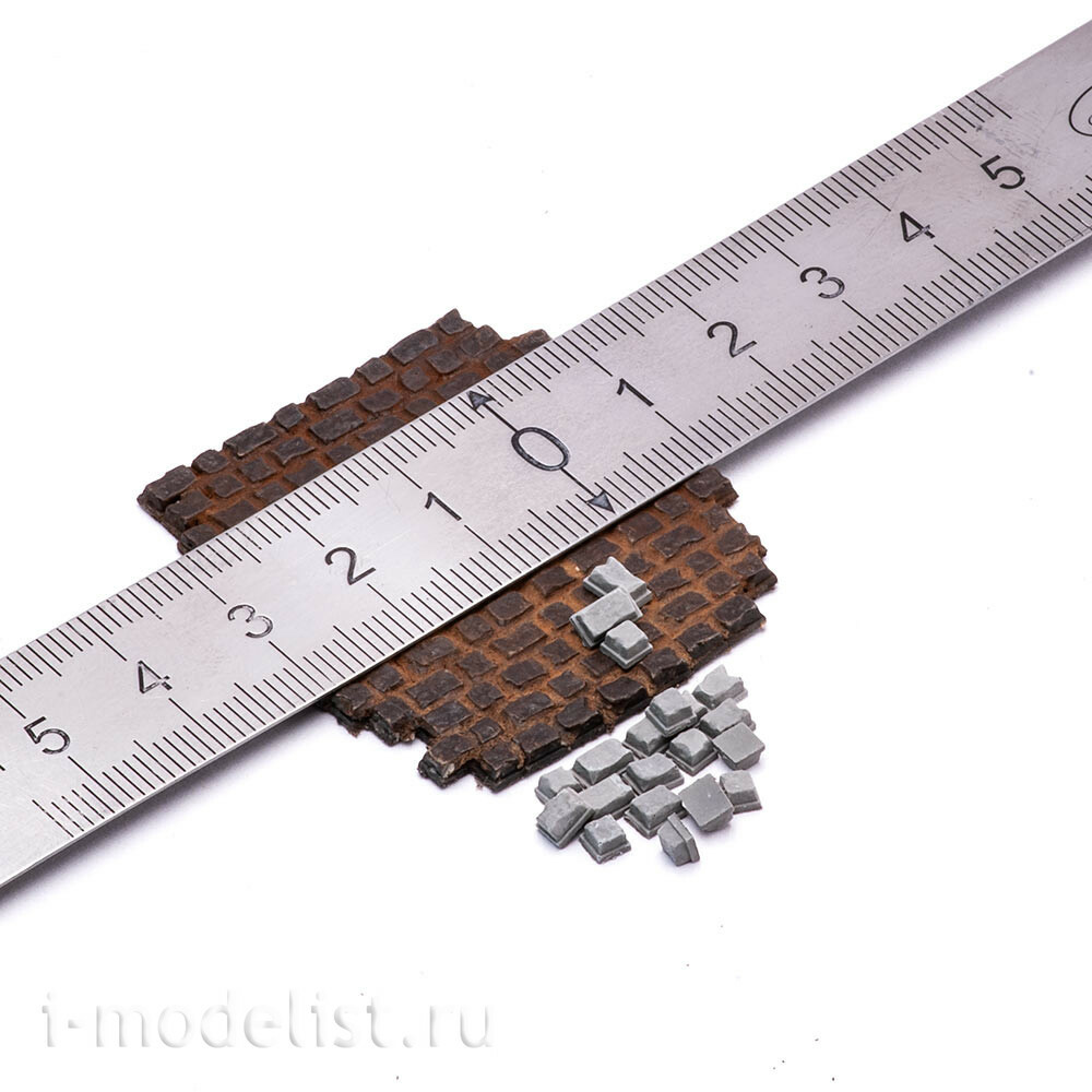 T-102 MiniWarPaint Tool (mold) for creating paving stones, size S