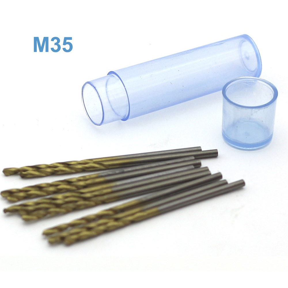42674 JAS Mini drill HSS M35 titanium coated d 1.5 mm 10 pcs.