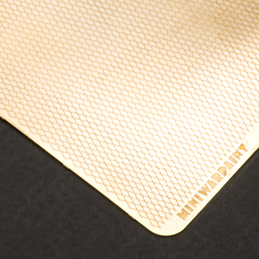 S-024 MiniWarPaint rhombus fluted Sheet, size L, type 1