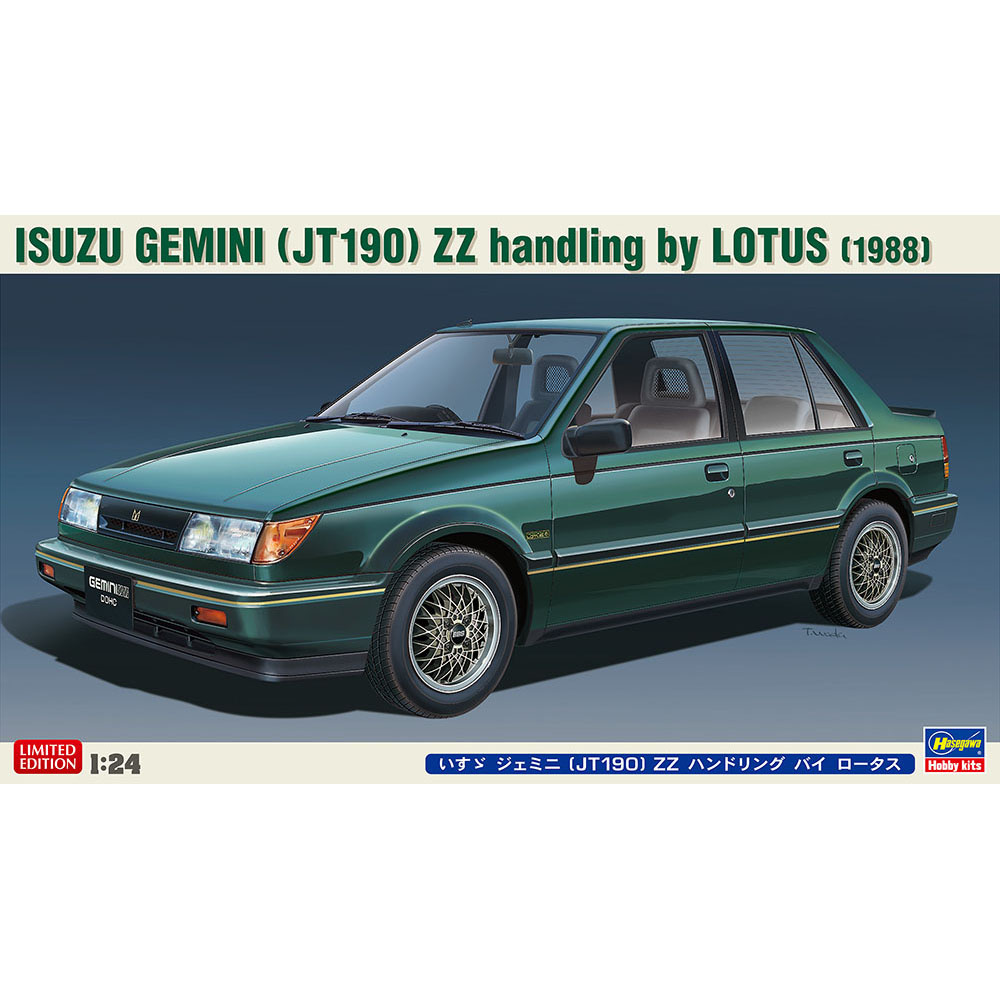 20355 Hasegawa 1/24 Isuzu Gemini Car (JT190) ZZ handling by Lotus (1988)