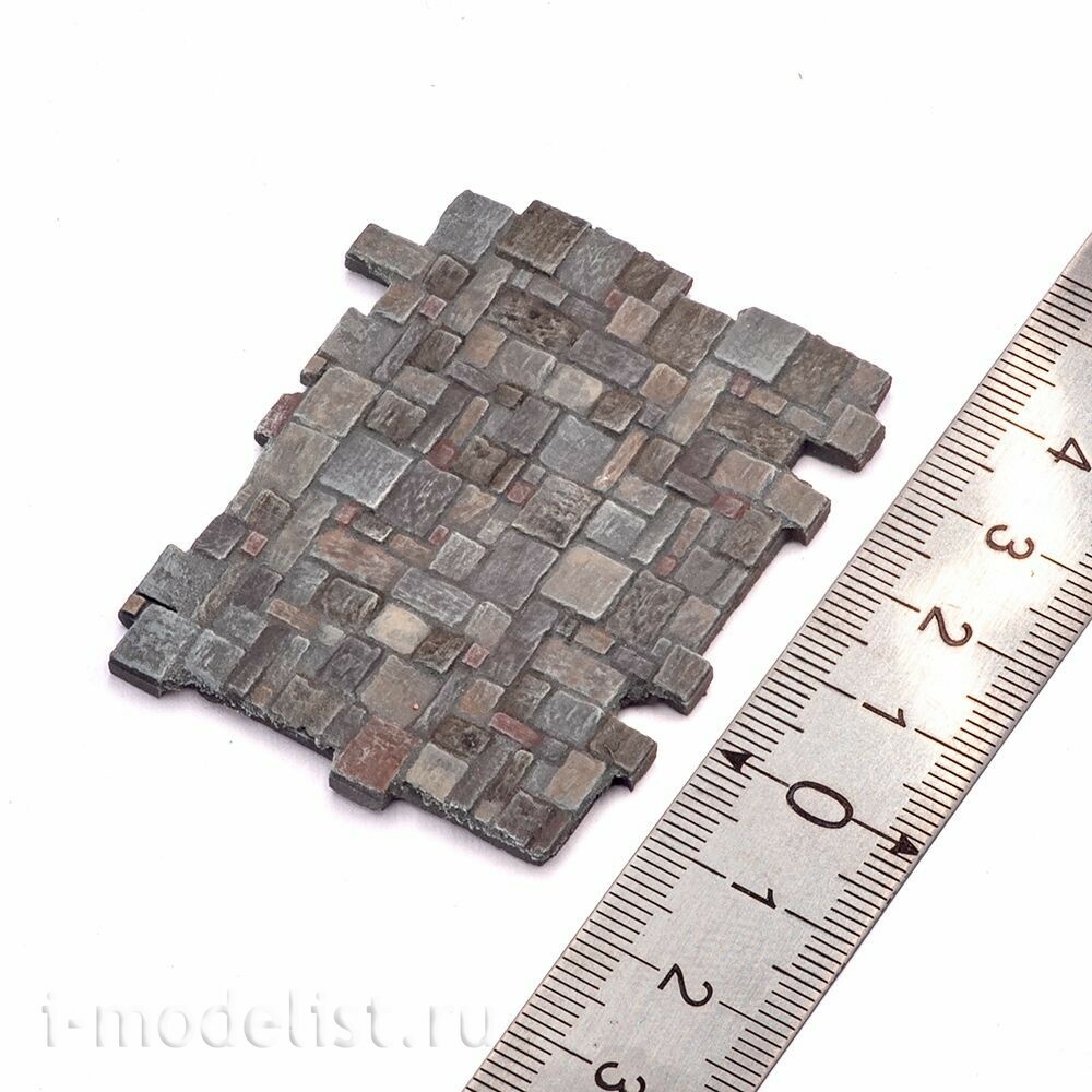 T-131 MiniWarPaint Инструмент (молд) для создания брусчатки плитки, размер L