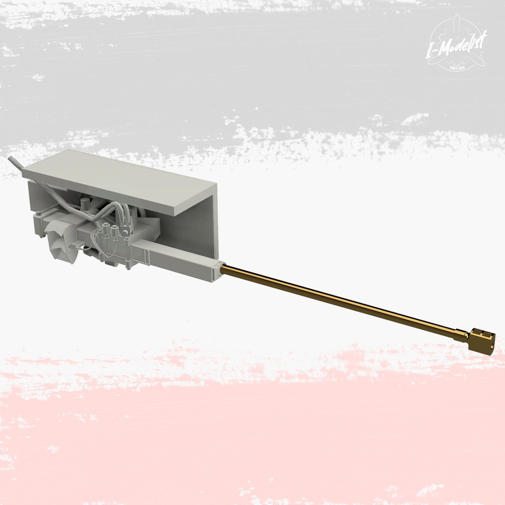 im48022 GE Models 1/48 30 мм пушка 2А42 для вертолета К@-52 (3D печать + точеный ствол)