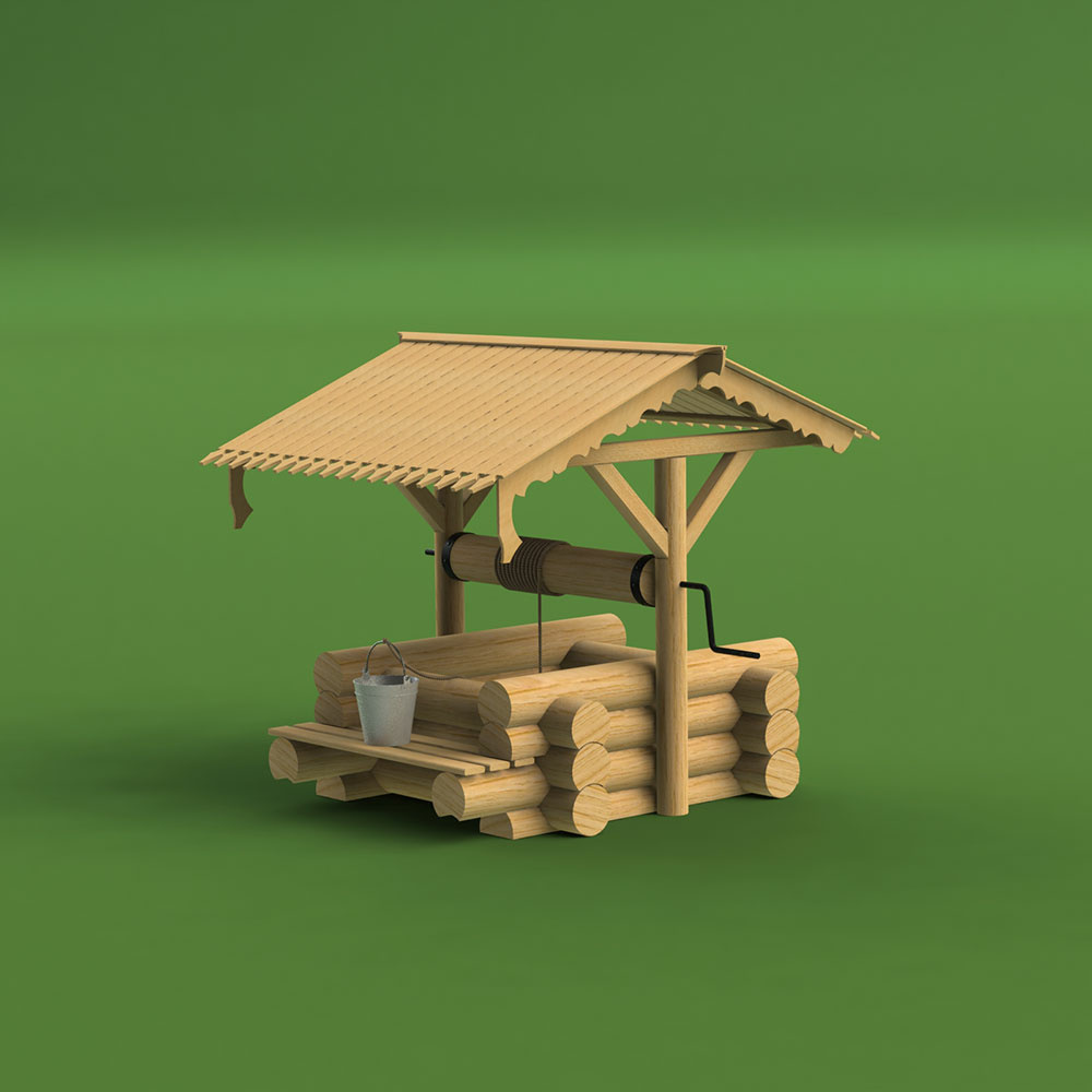 3501 1/35 Sbmodel the Village well