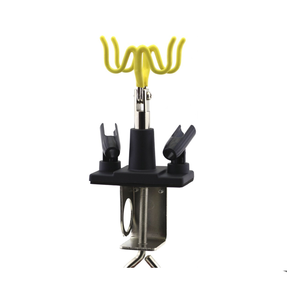1303 JAS Desktop stand for airbrushes, allows you to place up to 4 airbrushes.
