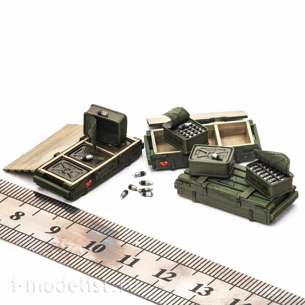 S-296 MiniWarPaint 1/35 Боеприпасы и тара ВОГ-25