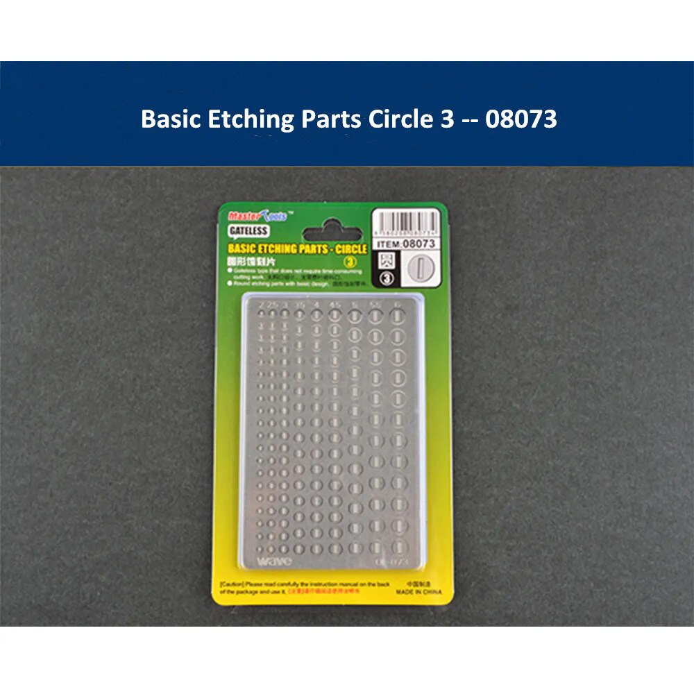 08073 Master Tools Basic Photo Etching Details - Circles #3