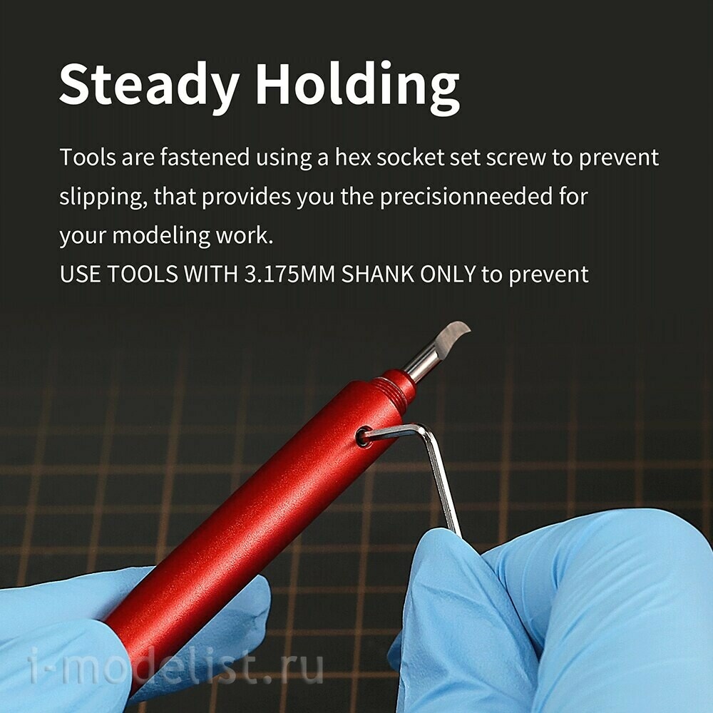 AT-EH DSPIAE Universal aluminum alloy clamp, handle 3.175mm