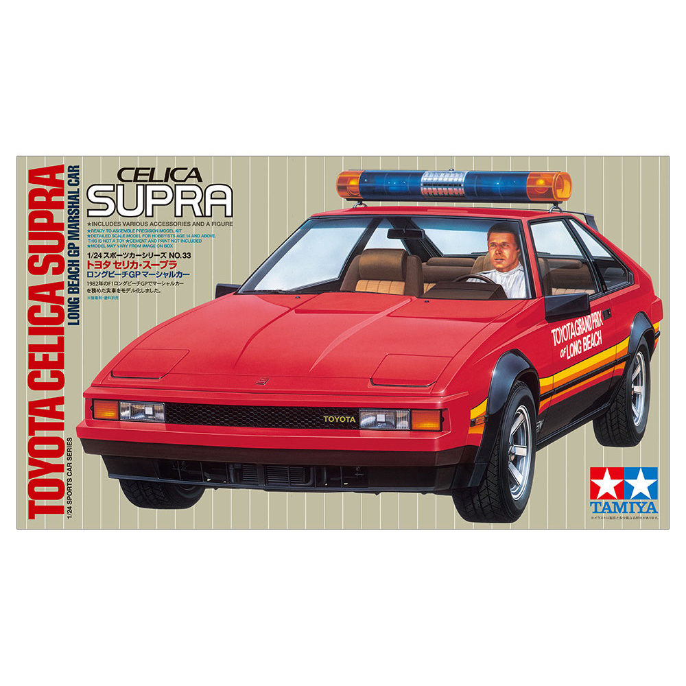 24033 Tamiya 1/24 Toyota Celica Supra safety Car