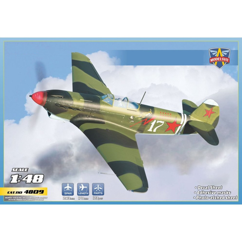 4809 Modelsvit 1/48 Yakovlev-9D Fighter