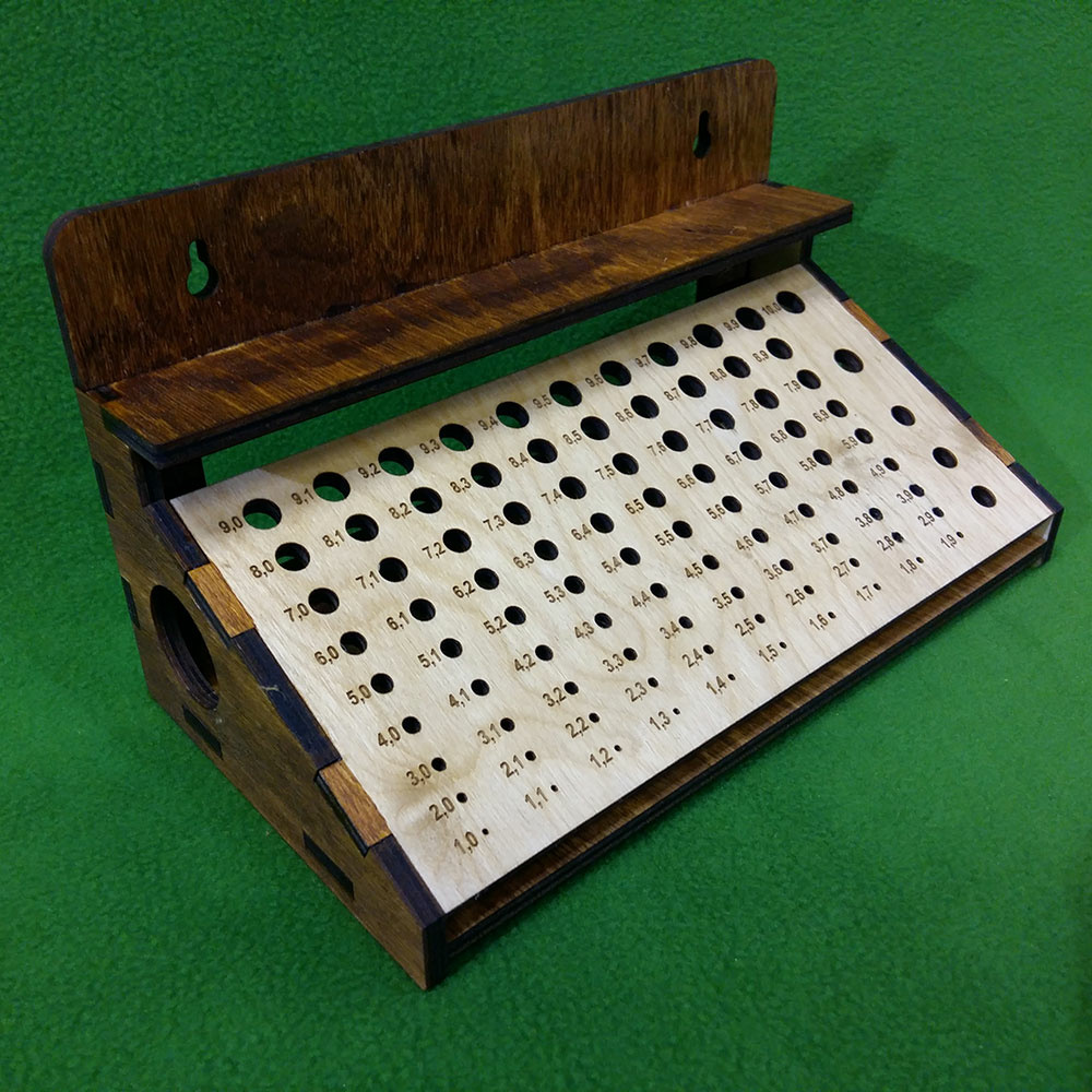 5089 Sbmodel organizer for drill bits