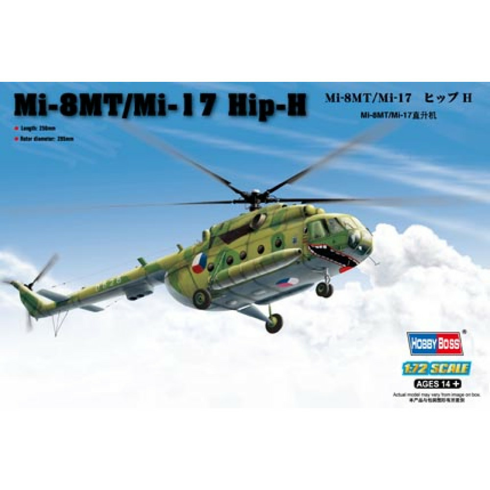 87208 HobbyBoss 1/72 Hip-H Helicopter