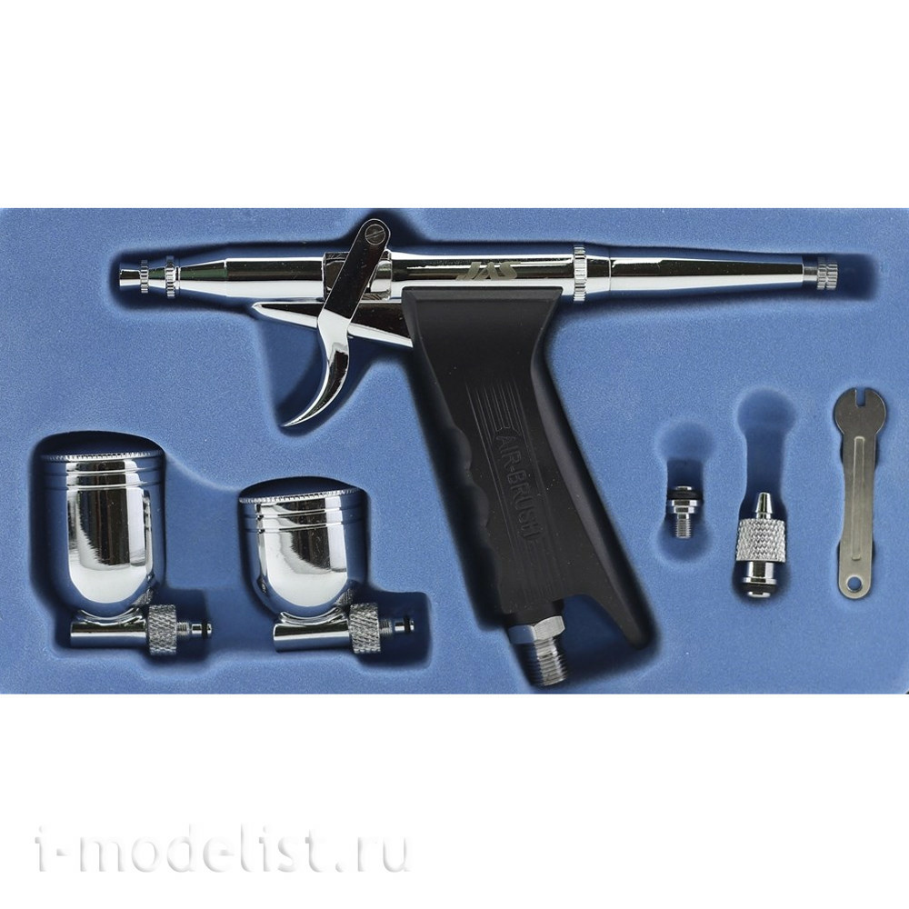 1122 Airbrush Jas pistol type. Allows you to paint at any angle to the surface to be painted.