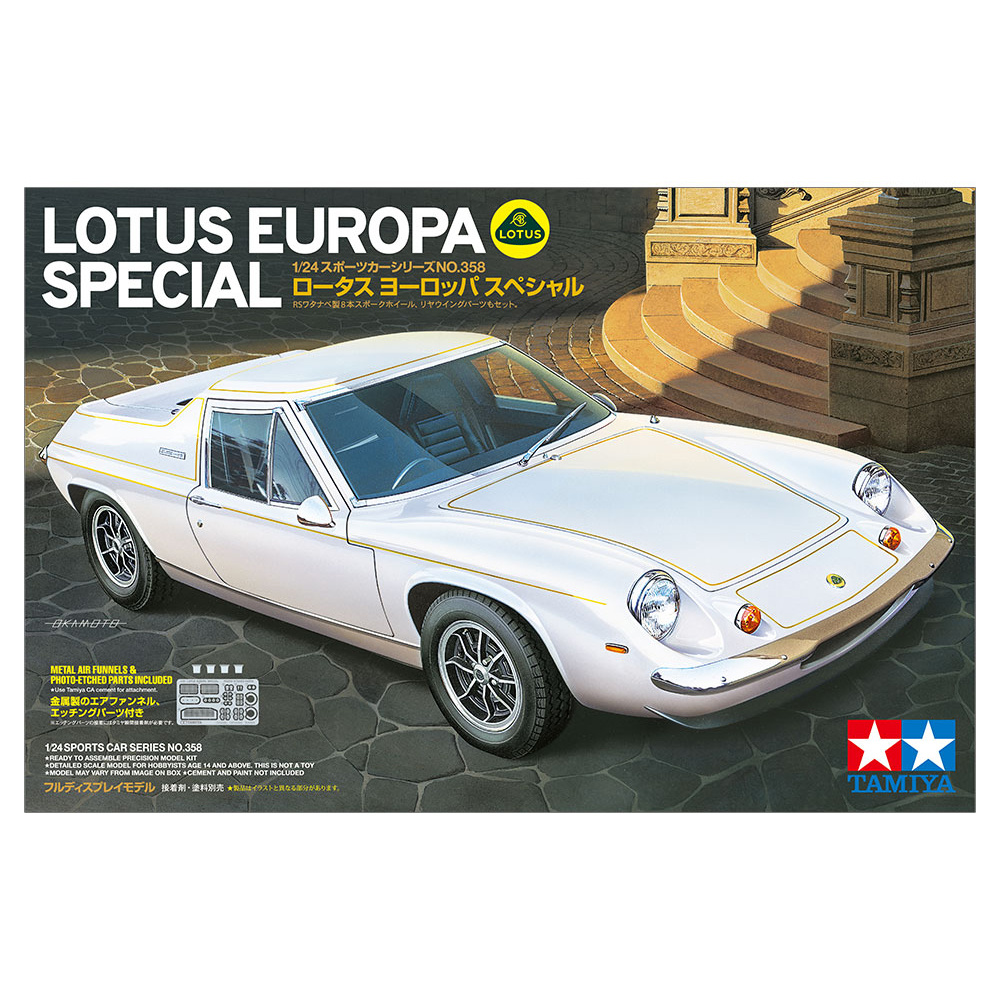 24358 Tamiya 1/24 Car Lotus Europa Special