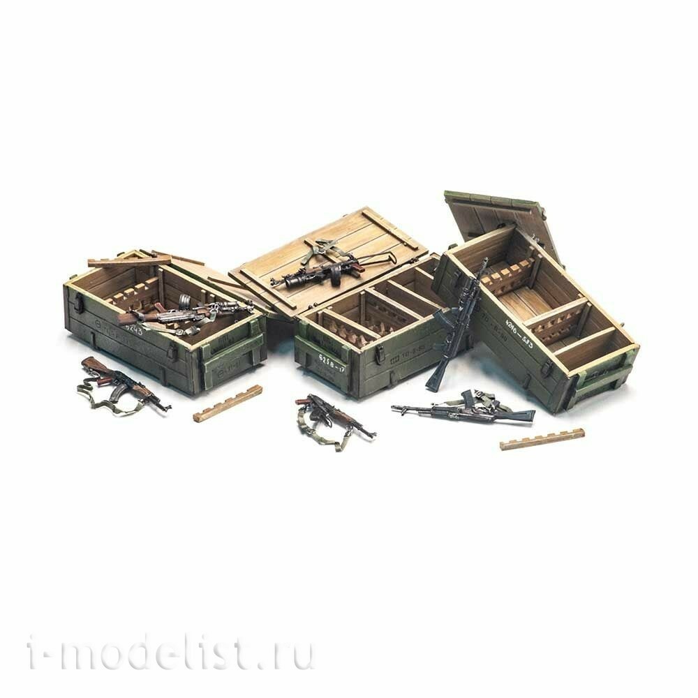 S-282 MiniWarPaint 1/35 Ящик для АК-74/ АКС-74 / АКС-74У