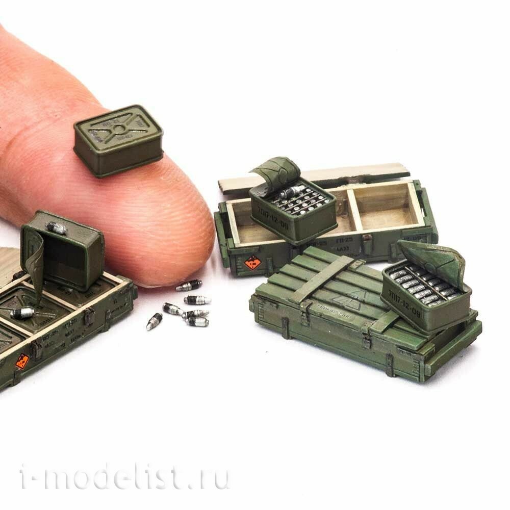 S-296 MiniWarPaint 1/35 Боеприпасы и тара ВОГ-25