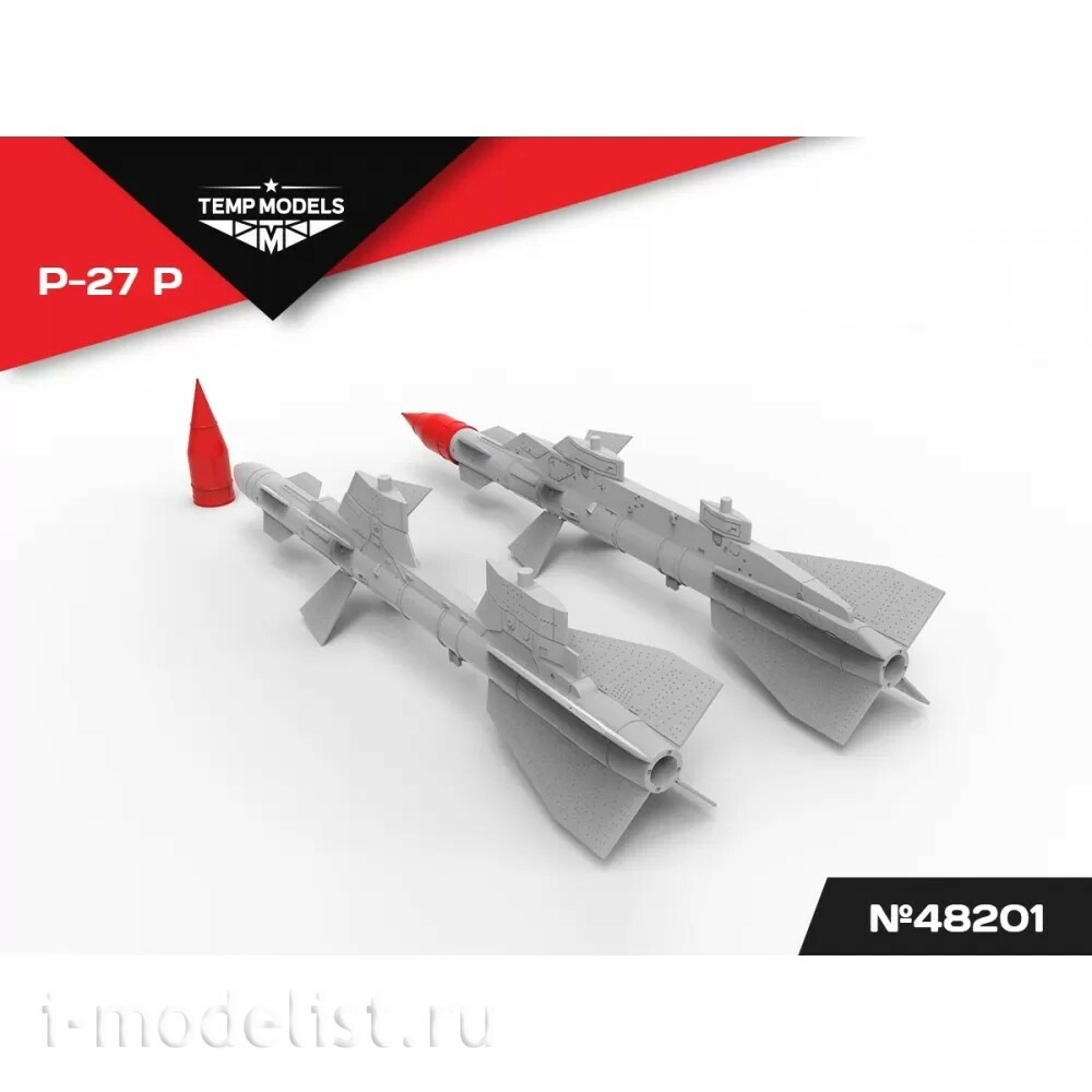 48201 TEMP MODELS 1/48 УправляеMay ракета Р-27 Р