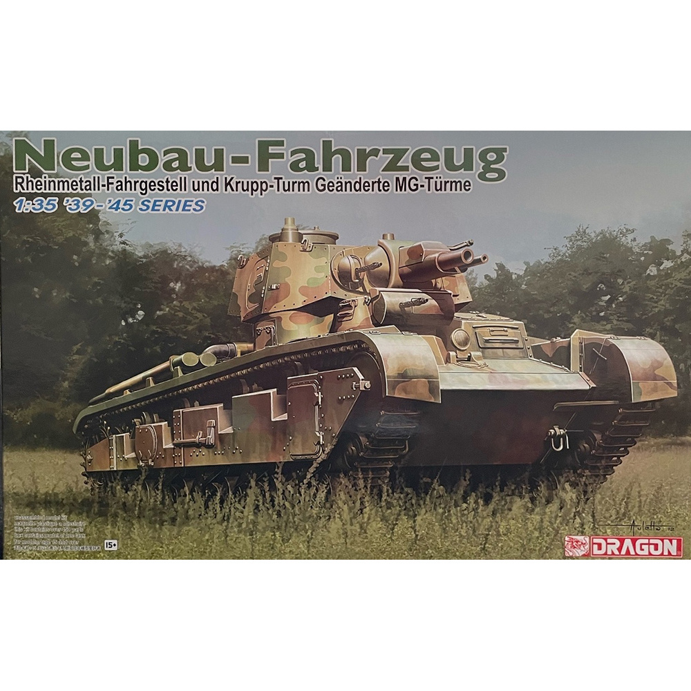 6968 Dragon 1/35 Tank Neubau-Fahrzeug