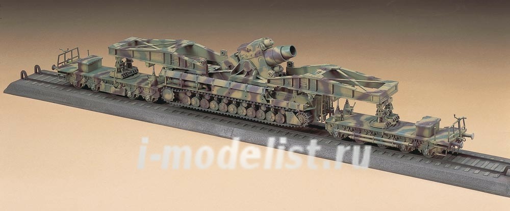 1/72 Hasegawa 31157 600-mm self-propelled mortar KARL 040 with severe W/d Transporter