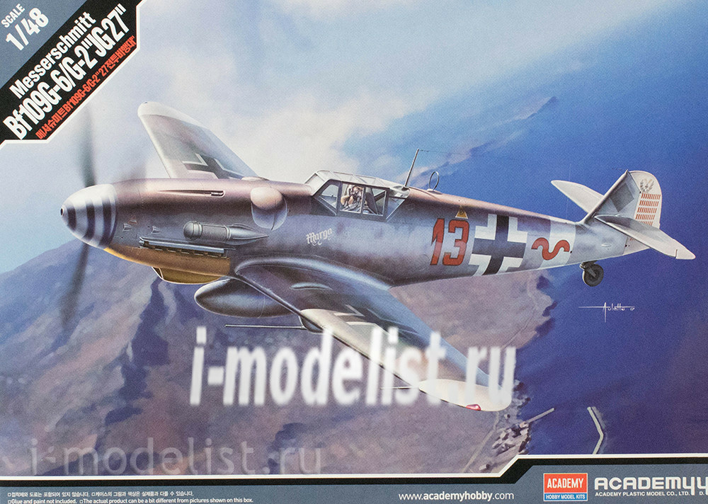12321 Academy 1/48 Messerschmitt Bf109G-6/G-2 