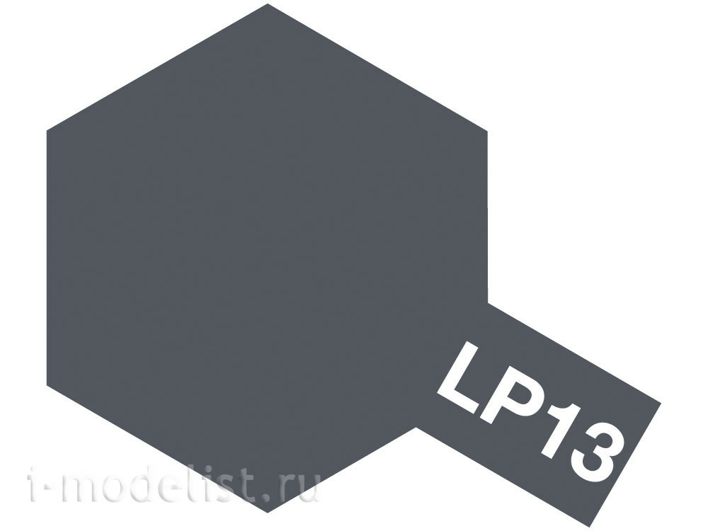 82113 Tamiya LP-13 IJN Cray Sasebo Arsenal (gray mats.) Lacquer paint 10ml
