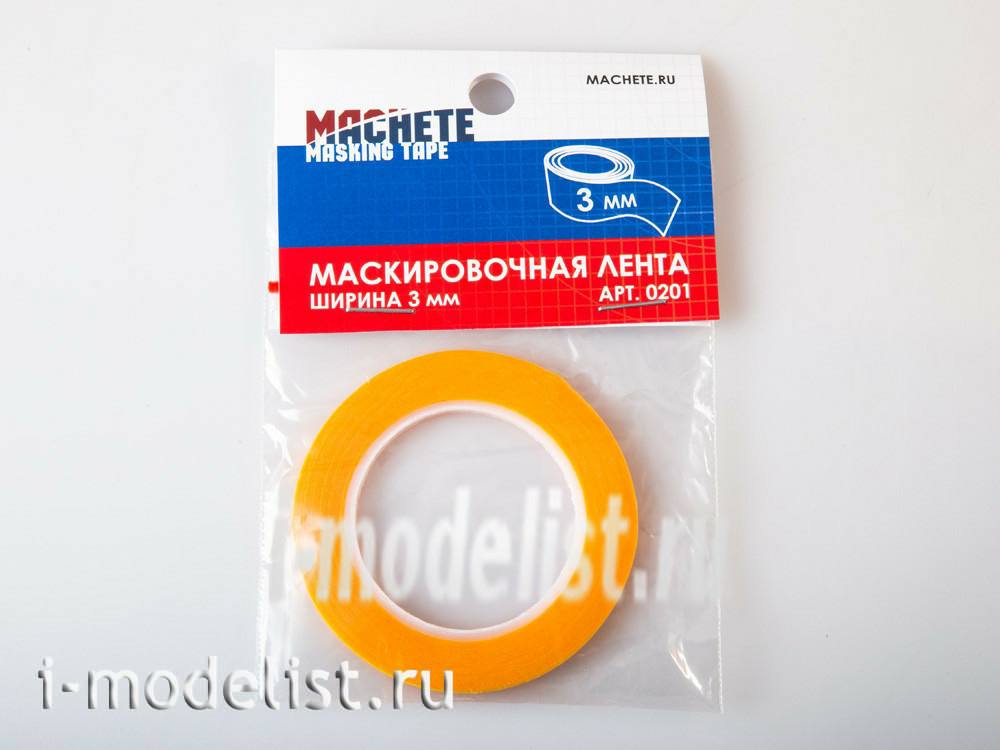 0201 MACHETE Masking tape, width 3mm
