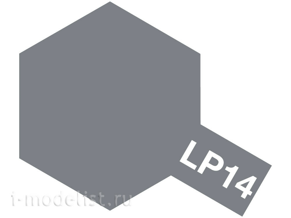 82114 Tamiya LP-14 IJN Cray Maizuru Arsenal (gray mats.) Lacquer paint 10ml.