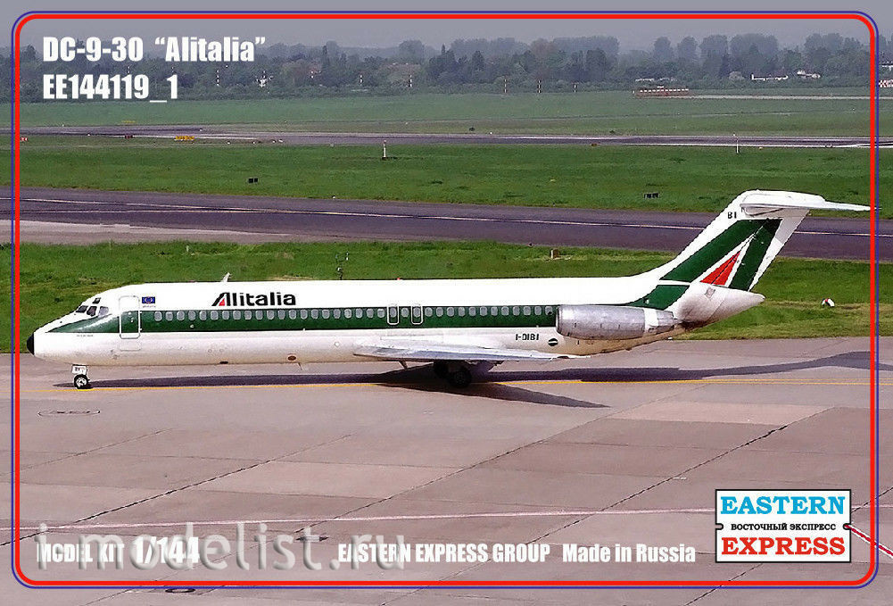 144119-1 Orient Express 1/144 Airliner DC-9-30 Alitalia
