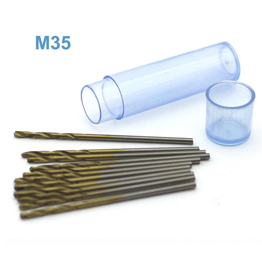 42673 JAS Mini drill HSS M35 titanium coated d 1.4 mm 10 pcs.