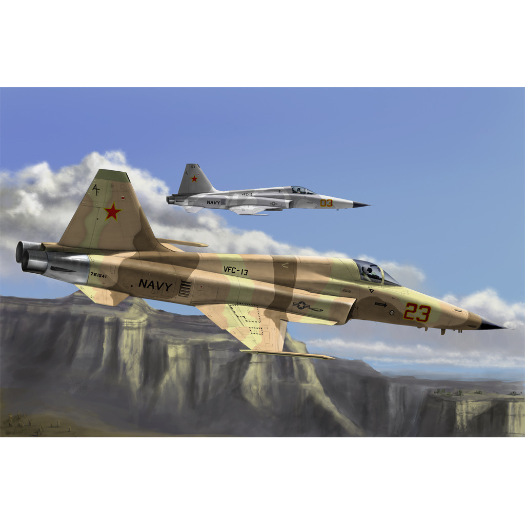 HobbyBoss 80207 1/72 F-5E Tiger II