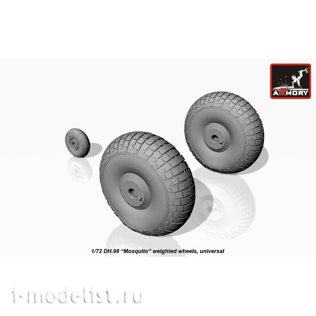 AW72406 Armory 1/72 Wheels for deHavilland DH. 98 