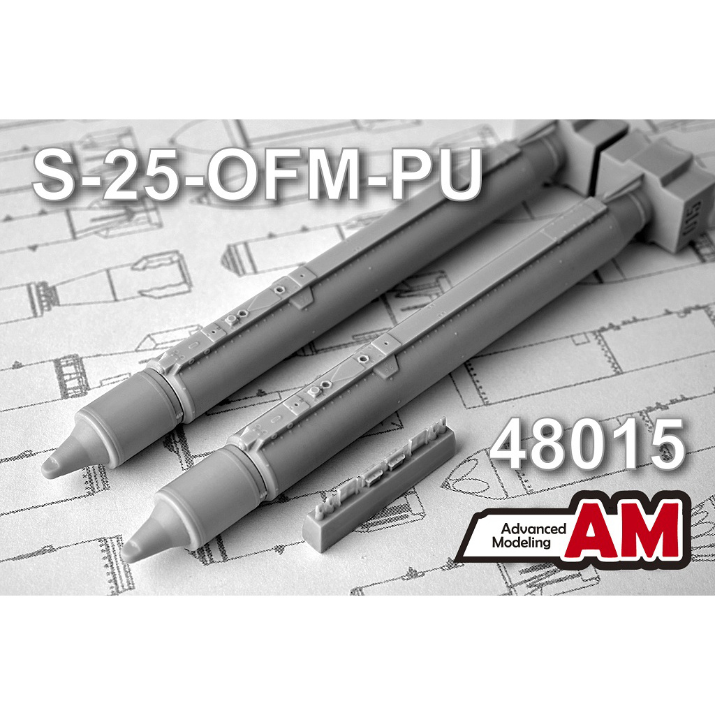 AMC48015 Advanced Modeling 1/48 NAR S-25-OFM with O-25L Launcher