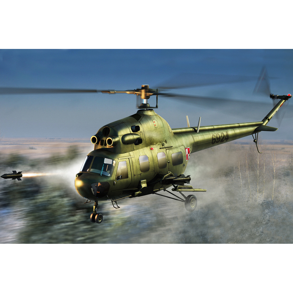 87244 HobbyBoss 1/72 Helicopter Mi-2URP Hoplite antitank variant