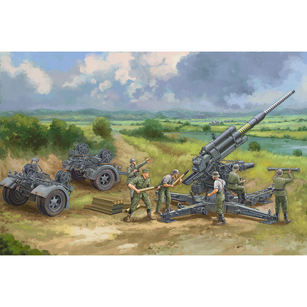 02359 Trumpeter 1/35 8.8cm anti-aircraft gun sample 18/36/37