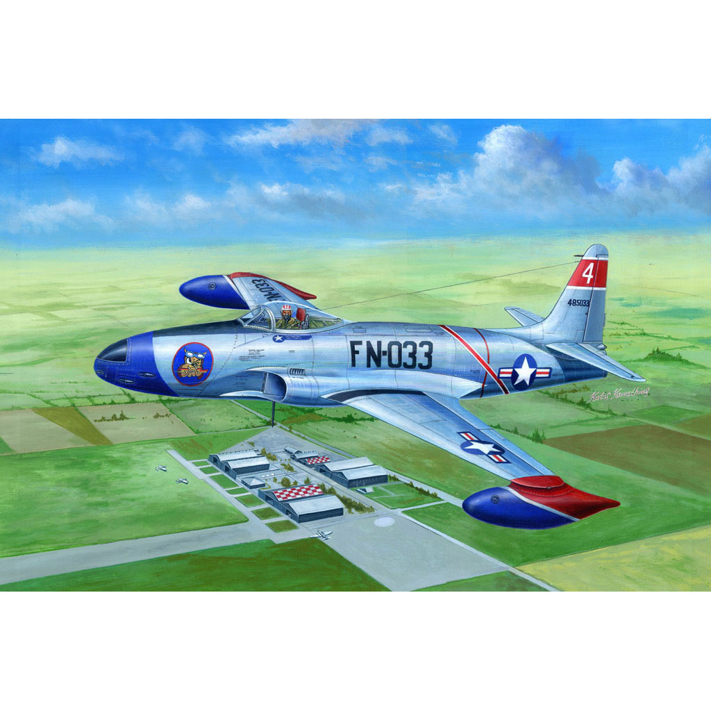 HobbyBoss 1/48 81723 F-80A Shooting Zvezda fighter