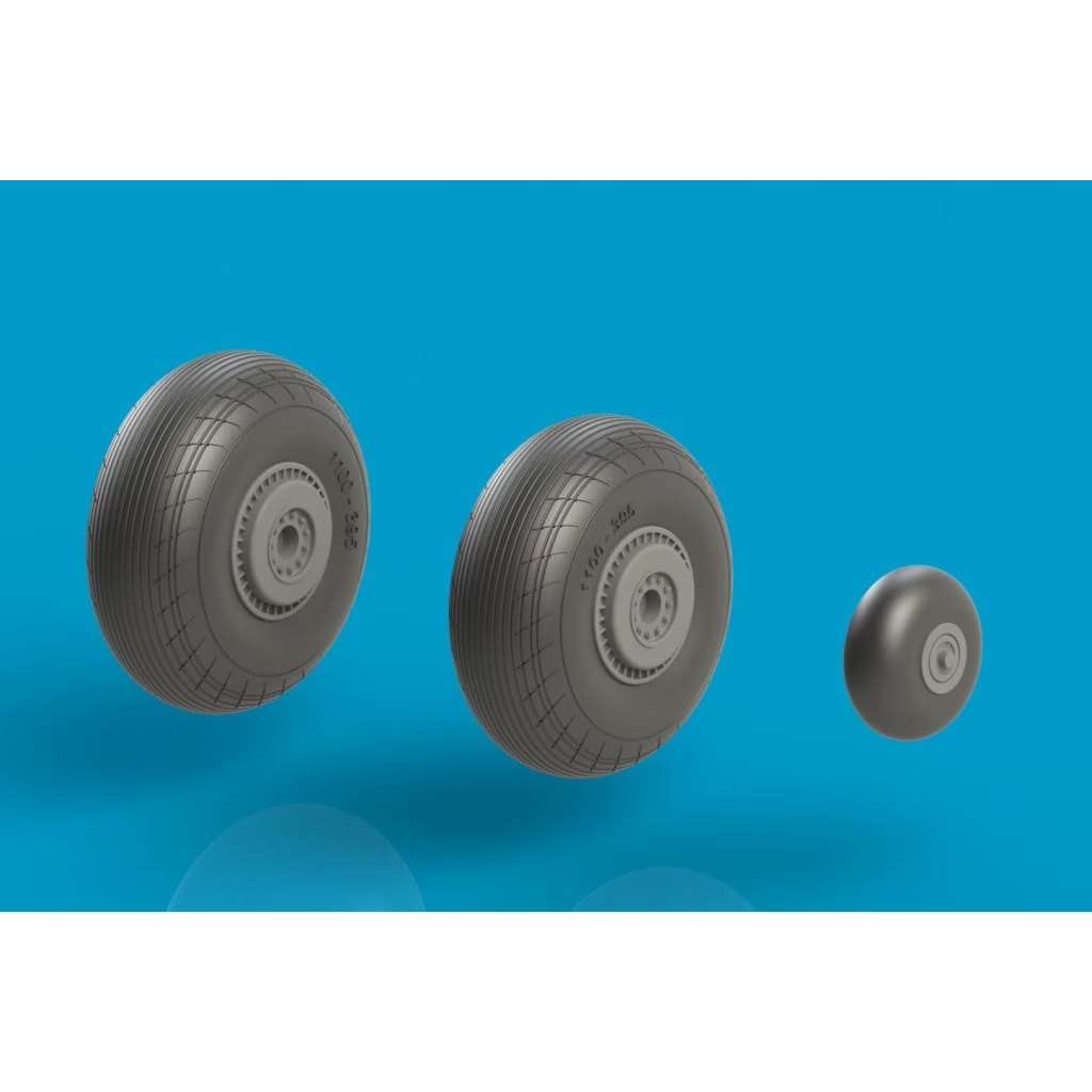NS48031-a North Zvezda 1/48 Wheels set for T-u-2 (Xuntong) profi set