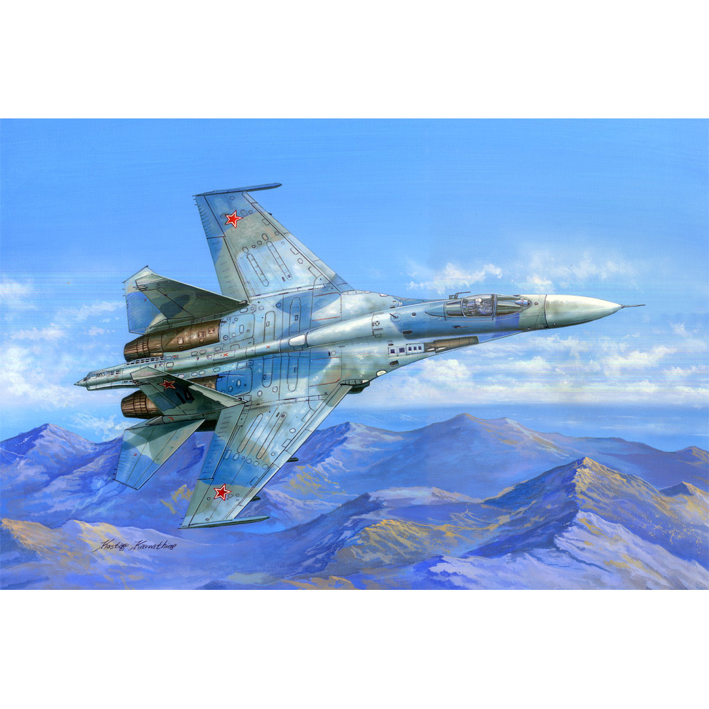81711 HobbyBoss 1/48 Suhou-27 Flanker B