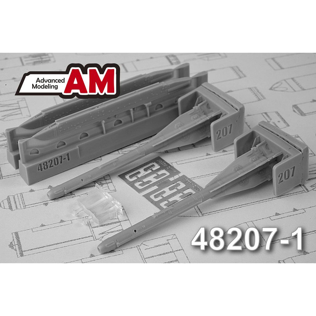 AMC48207-1 Advanced Modelling 1/48 УР Р-60 с пусковой П-62-1