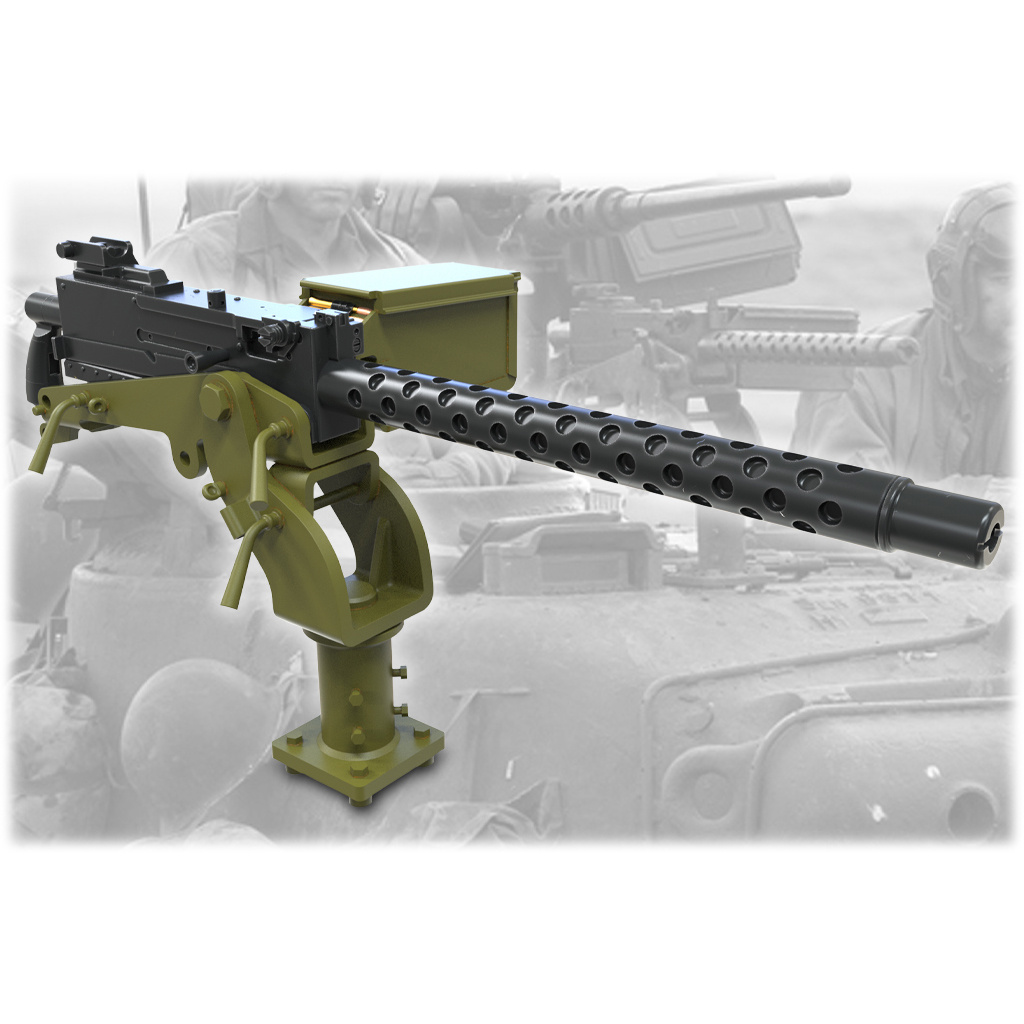 35062 Fury Models 1/35 Browning M1919A4 на пулемётной установке MG Mount (2 шт.)